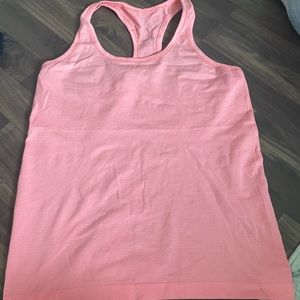 Lululemon pink tank top